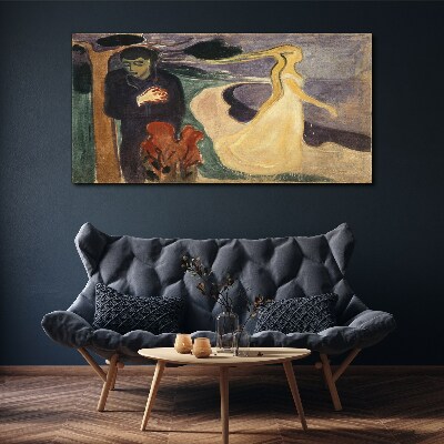 Foto auf leinwand Trennung Edvard Munch