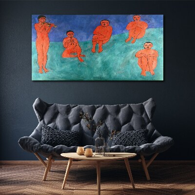 Foto auf leinwand Musikalisches Treffen in Farbe