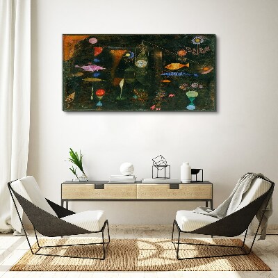 Foto auf leinwand Die Fantasiewelt der Unterwasserlebewesen