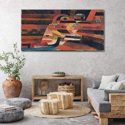 Foto auf leinwand Abstrakter Tanz bunter Formen
