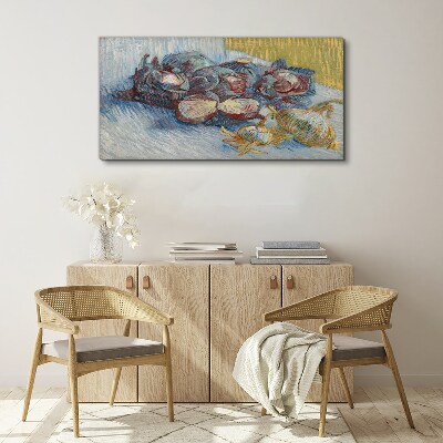 Bild auf leinwand Kohl und Zwiebeln Van Gogh