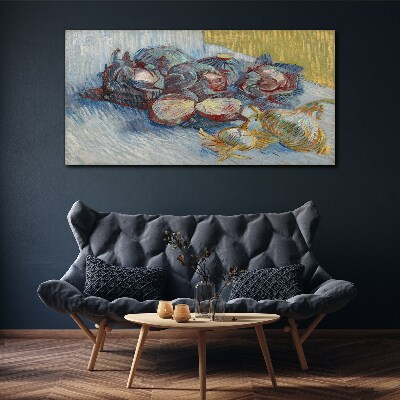 Bild auf leinwand Kohl und Zwiebeln Van Gogh