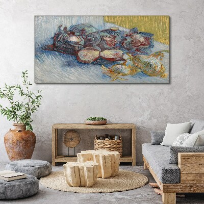 Bild auf leinwand Kohl und Zwiebeln Van Gogh