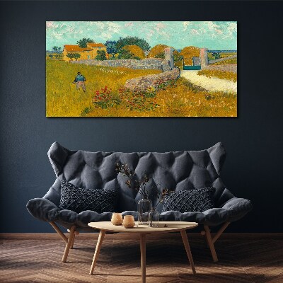 Foto auf leinwand Ländliche Landschaften in der Sonne