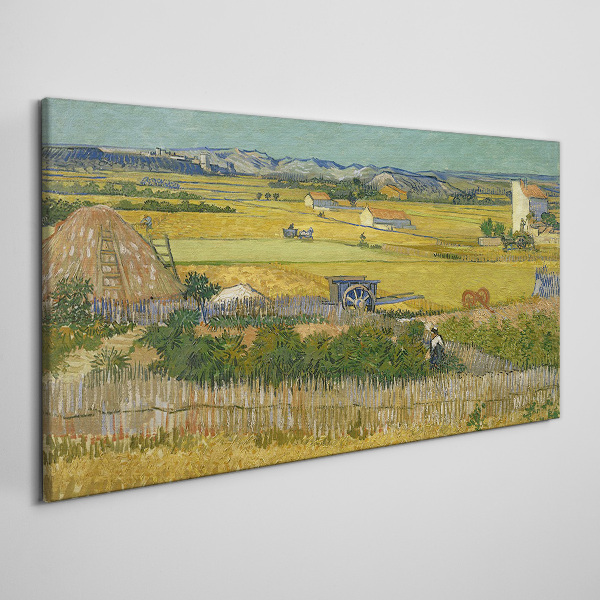 Foto auf leinwand Weizenfeld