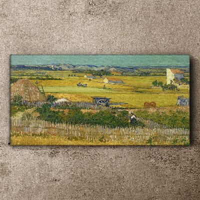 Foto auf leinwand Ernte Van Gogh