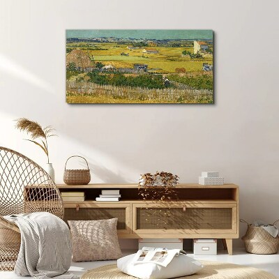 Foto auf leinwand Weizenfeld
