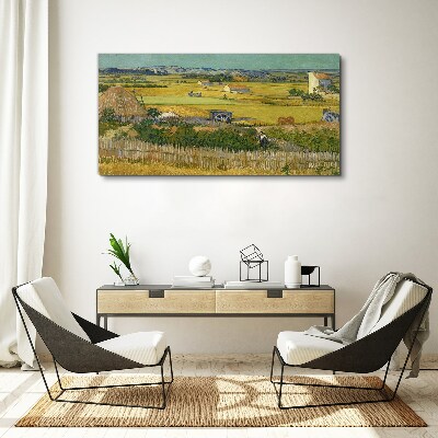 Foto auf leinwand Weizenfeld