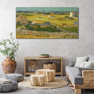 Foto auf leinwand Weizenfeld