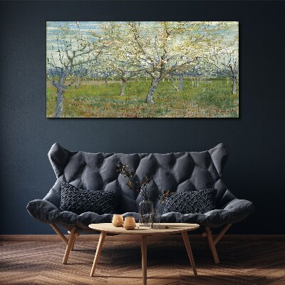 Foto leinwand Der rosafarbene Boomgaard Van Gogh