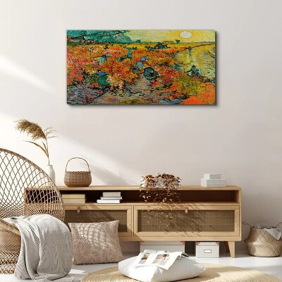 Bild auf leinwand Weizensammler