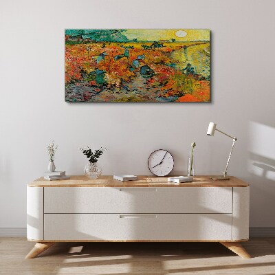 Bild auf leinwand Weizensammler