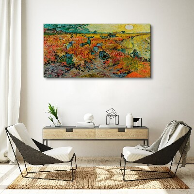 Bild auf leinwand Weizensammler