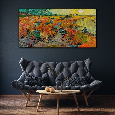 Bild auf leinwand Weizensammler