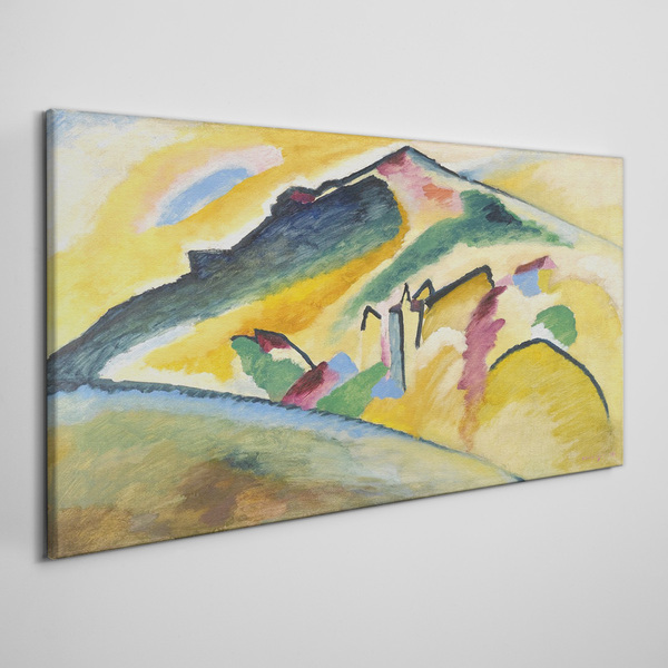 Foto leinwand Die Farben der Berglandschaft