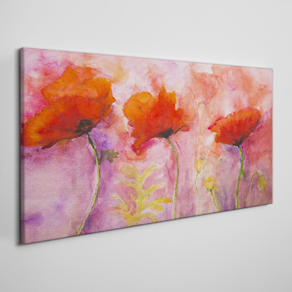 Foto auf leinwand Ein floraler Traum in Rosatönen