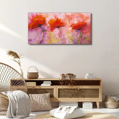 Foto auf leinwand Ein floraler Traum in Rosatönen