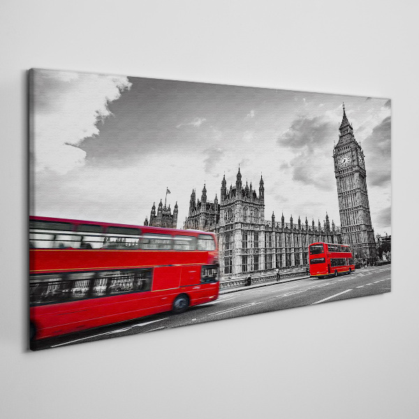 Foto auf leinwand Roter Bus in London