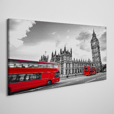 Foto auf leinwand Roter Bus in London
