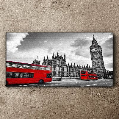 Foto auf leinwand Roter Bus in London
