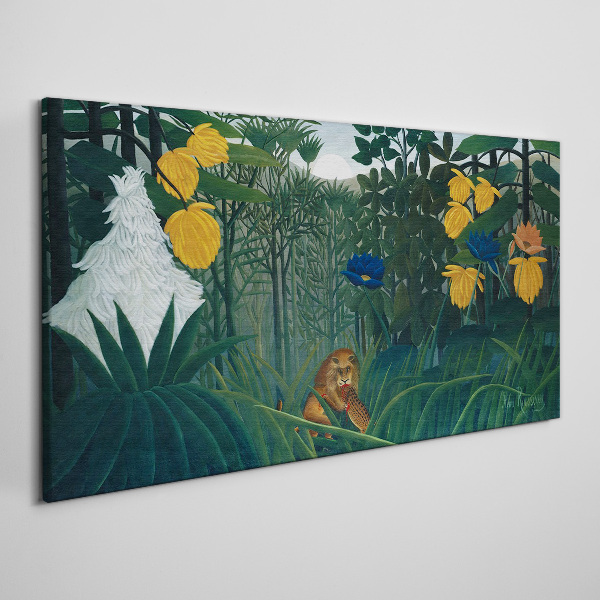 Foto auf leinwand Geheimnisvoller Wald mit wilder Natur
