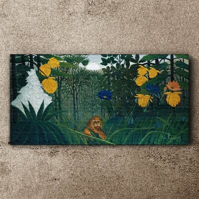 Foto auf leinwand Geheimnisvoller Wald mit wilder Natur