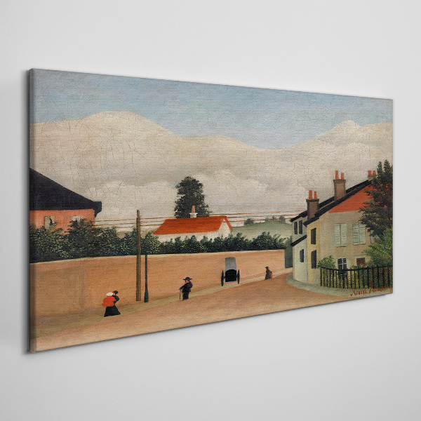 Foto auf leinwand Eine ruhige Straße in der Landschaft