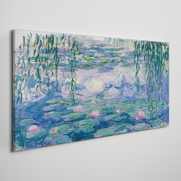Bild auf leinwand Seerosen Monet