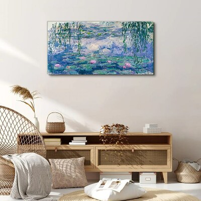 Bild auf leinwand Seerosen Monet