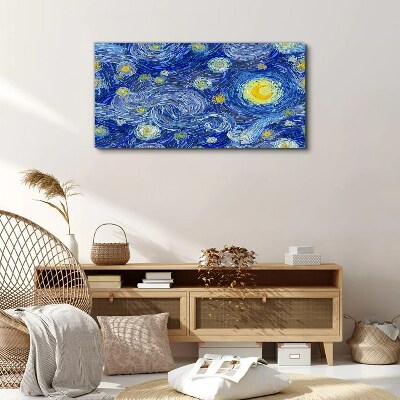 Foto auf leinwand Sternennacht