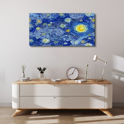 Foto auf leinwand Sternennacht