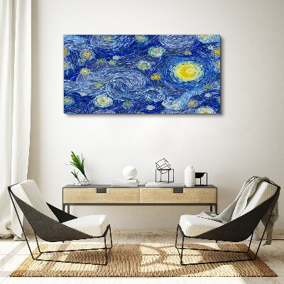 Foto auf leinwand Sternennacht