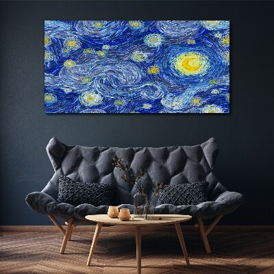 Foto auf leinwand Sternennacht