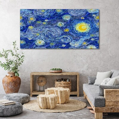 Foto auf leinwand Sternennacht