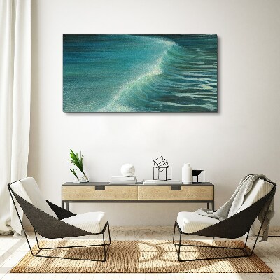 Bild auf leinwand Ruhige Meereswellen