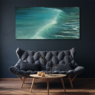 Bild auf leinwand Ruhige Meereswellen