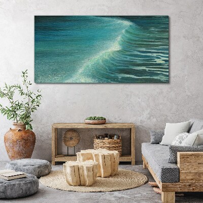 Bild auf leinwand Ruhige Meereswellen