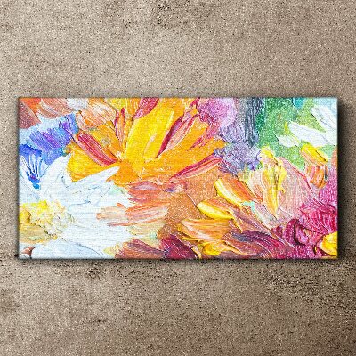 Foto auf leinwand Bunter Blumenstrauß