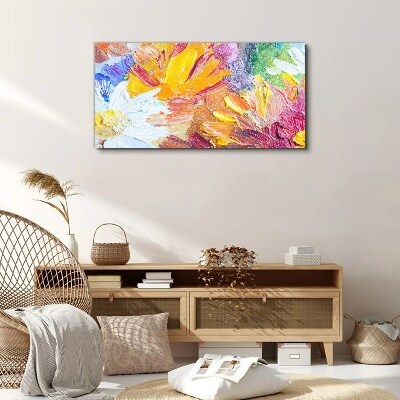 Foto auf leinwand Bunter Blumenstrauß