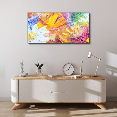 Foto auf leinwand Bunter Blumenstrauß