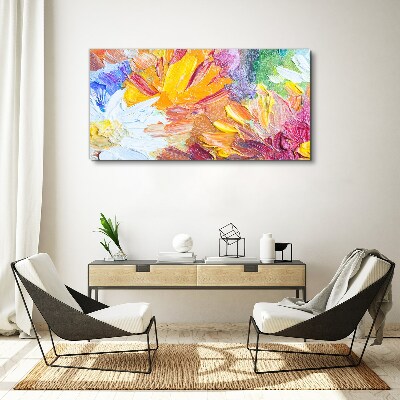 Foto auf leinwand Bunter Blumenstrauß