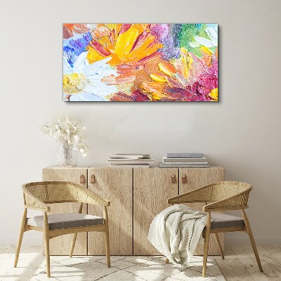Foto auf leinwand Bunter Blumenstrauß