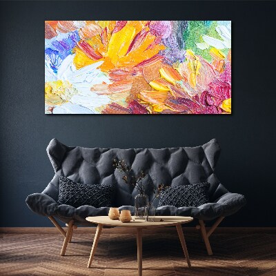 Foto auf leinwand Bunter Blumenstrauß