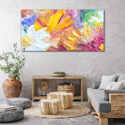 Foto auf leinwand Bunter Blumenstrauß