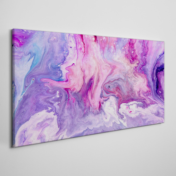 Foto auf leinwand Wellen rosa Träume