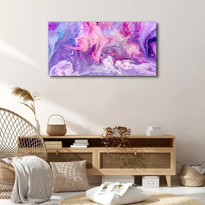 Foto auf leinwand Wellen rosa Träume