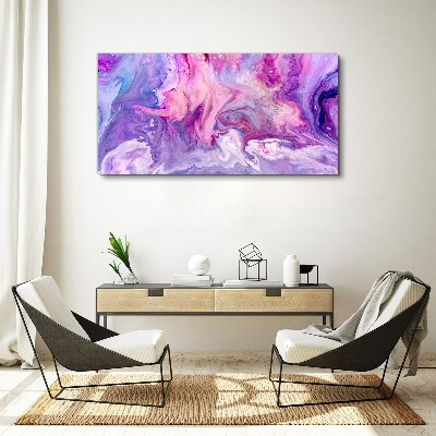 Foto auf leinwand Wellen rosa Träume