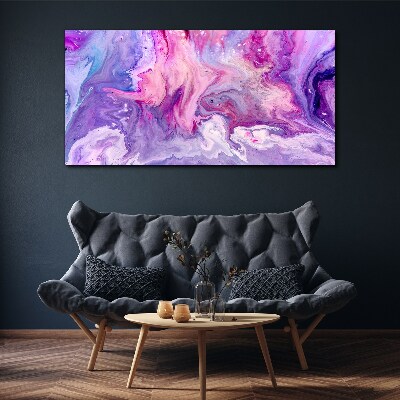 Foto auf leinwand Wellen rosa Träume