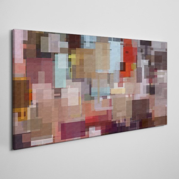 Foto auf leinwand Abstraktes Mosaik der Farben