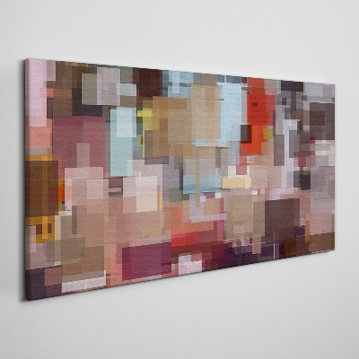 Foto auf leinwand Abstraktes Mosaik der Farben